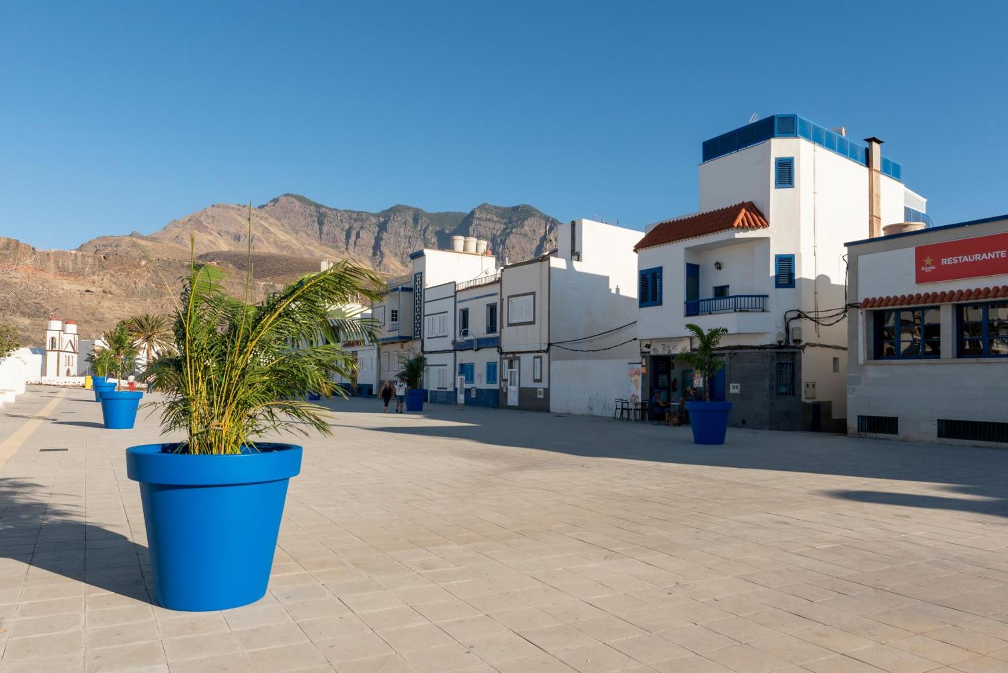 Agaete White&Blue Rooftop Exterior photo